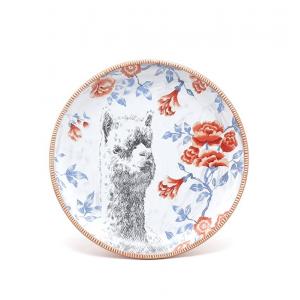 China New design animal pattern Spring Summer series ceramic dinner set tableware with flower pattern supplier