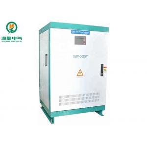 China High Efficiency 30KW Three Phase Off Grid Inverter LCD Display Sine Wave AC Output supplier