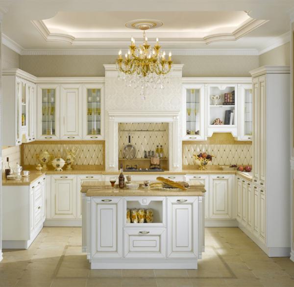 modular kitchen designs,kitchen supplies from China,solid wood door panel,white