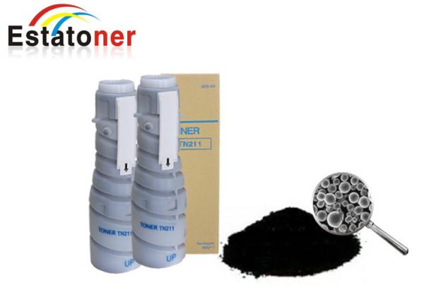 Black TN 211 Refill Toner Cartridge , Consumable toner For Bizhub 282 and 222