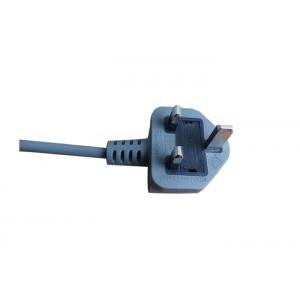 13A Fused BS1363 3 Prong Electric Plug 3 Pin AC Power Cord For Computer