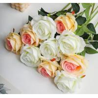 China Fake Silk Wedding Bouquets Fendera Rose Ornaments on sale