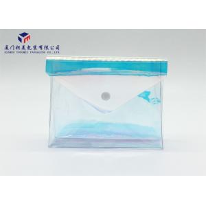 Rainbow Color Flexible Small Soft Vinyl Bags Rectangle Packing Small Articles