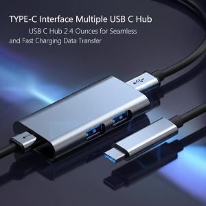 Stay Connected Anywhere with USB C Connector Hub Power Output 20V/5A and -10°C To 40°C Temperature Range