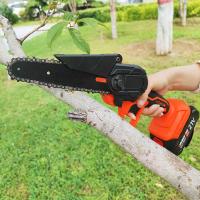 China Portable Battery Powered Cordless Electric Chainsaw 6 Inch Mini Chain Saw on sale