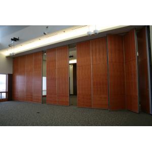 China Sliding Aluminium Track Soundproof Office Partition Walls / Movable Room Dividers supplier
