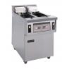 China 13*2L Electric 2-Tank Fryer / Commercial Kitchen Equipments With Oil Filter System wholesale