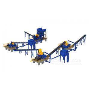 China High Fineness Unscreened Crushing Line Equipped With Dust Collector supplier