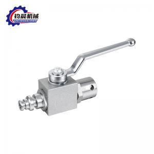 China Stainless Steel Hydraulic High Pressure Mining Ball Valve 1/4-11/4 for Gas/Water/Oil supplier