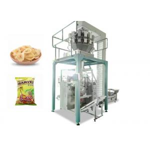 Banana Slices Automated Packing Machine With Computer Weighter High Efficiency