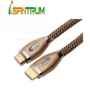 High-End HDMI Cable with Nylon Net with Ethernet Support 3D, HDTV