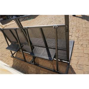 China High Security Metal Crowd Control Barriers Lightweight For Outdoor Event supplier