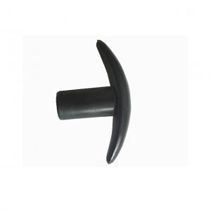 Black Nylon Female T Handle Knobs With Brass Threaded Insert