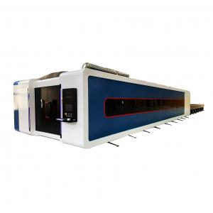 China CNC Automatic Exchanging Double Worktable Sheet Metal Laser Cutter Made in with 2 supplier