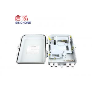 China Max 24 Cores Fiber Optic Termination Box Max 24 Cores Communication supplier
