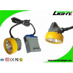 China 1000 Battery Cycles Mining Hard Hat Led Lights 15000lux High Beam Corded Lamp supplier