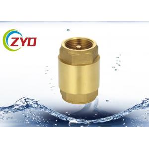 China Commercial Plumbing Brass Check Valve , 1/2” - 4” Horizontal Copper Check Valve supplier