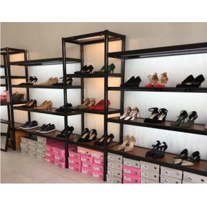 Shopping Mall Shoe Display Equipment / Large Shoe Shelf Customized Modelling