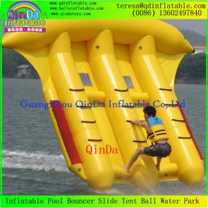 China Customzied Inflatable Flying Fish Tube Towable Inflatable Banana Boat Flying Fish supplier
