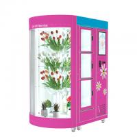 China Self Sevice Winnsen Flower Vending Machine 18.5 Inch With Refrigeration And Humidifier on sale