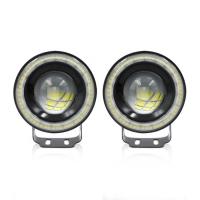 China 12V 10W Car Angle Eyes  3.5 Inch COB Halo Fog Lights on sale