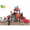 Food Grade Toddler Garden Slide Set , Children'S Playground Equipment Low