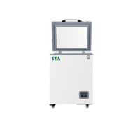 China 100 Liters Portable Small Chest Biomedical Low Temperature Freezer With Foaming Door on sale