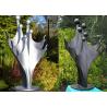 Customized Size Abstract Family Sculpture , Outdoor Metal Lawn Sculptures