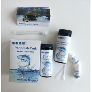 FSC Invbio Aquarium Water Test Strips Ammonia Nitrates Fish Tank Lead Test