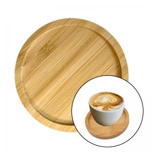 6 Pieces Set Blank Bamboo Coasters Waterproof Light Weight Hot Cold Drinking Mat