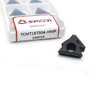 Sharp Tungsten Turning Insert , Lathe Turning Inserts TCMT16T304 For CNC Cutting