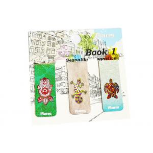 Durable Personalized Magnetic Bookmarks , Custom Magnetic Clips Signs Waterproof Perfect Advertising Gift