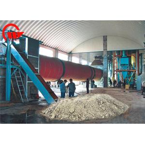 Horizontal Rotary Tube Bundle Dryer For Wood Chips / Silica Sand GHG150 Model