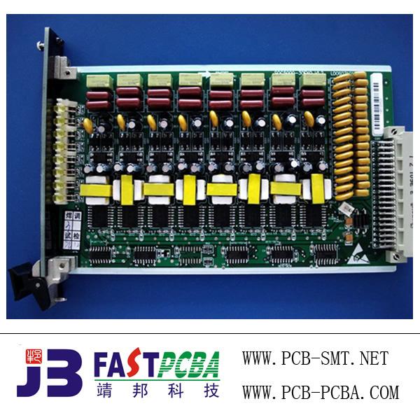 Gold Plating FR-4 6 Layer PCB Assembly Service For HDI Communications Circuit TS16949:2002