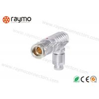 China Watertight Vacuum FPG Electrical Push Pin Connectors Right Angle Plug on sale