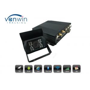 China 4CH H.264 128GB SD 3G GPS WiFi MDVR Vehicle Car DVR Recorder IR Rear View Camera supplier