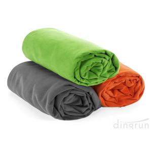 China 190gsm Lightweight Travel Towel Various Color With Mesh Bag DR-MT-10 supplier