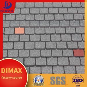 Small Flat Stone Chip Coated Steel Roof Tiles Colored 1000mm