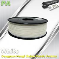 China High Strength 3D Printing Nylon Filament 1.75 / 3.0mm Withe no bubble on sale
