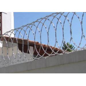 China BTO10 BTO22 BTO30 Flat Wrap Razor Wire Offers Effective But Neat Barrier Solution supplier