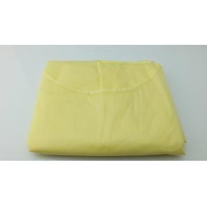 Neck Ties Isolation Gown Yellow Breathable Disposable Coveralls Health Isolation