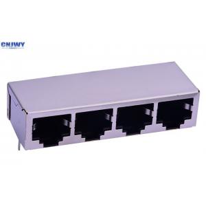 China Ethernet To Ethernet Connector , Phosphor Bronze Rj45 To Rj45 Connector supplier