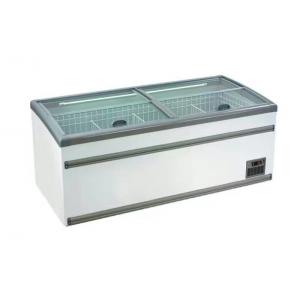 Refrigerated Display Supermarket Island Freezer For Bread European Style