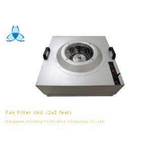 China Motorized Ceiling Fan Filter Unit Ultra Thin Low Noise With Long Service Life supplier