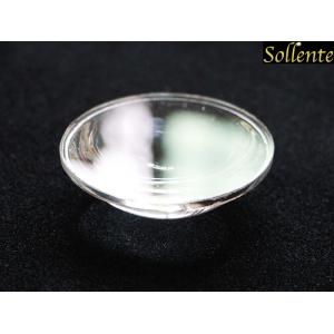 China 67mm Dia Clear Plano Convex LED Glass Lens For LED Spot Light wholesale
