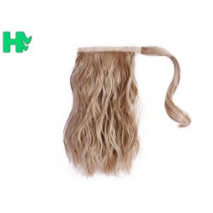 8A Straight Synthetic Clip In Hair Extension Heat Resistance Clip In Hair Pieces