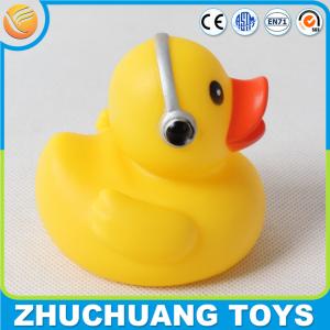 China 6P pvc free colorful paintings rubber floating ducks supplier