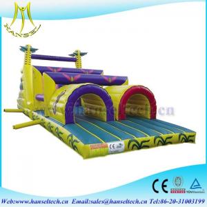 China Hansel early years outdoor play equipment,obstacle sport game for kids supplier