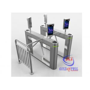 China Barcode RFID Temperature Face Recognition Tripod Turnstile Gate supplier