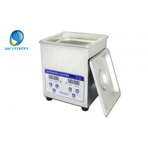 China Custom Ultrasonic Injector Cleaning Machine Mini Ultrasonic Cleaner 2L supplier